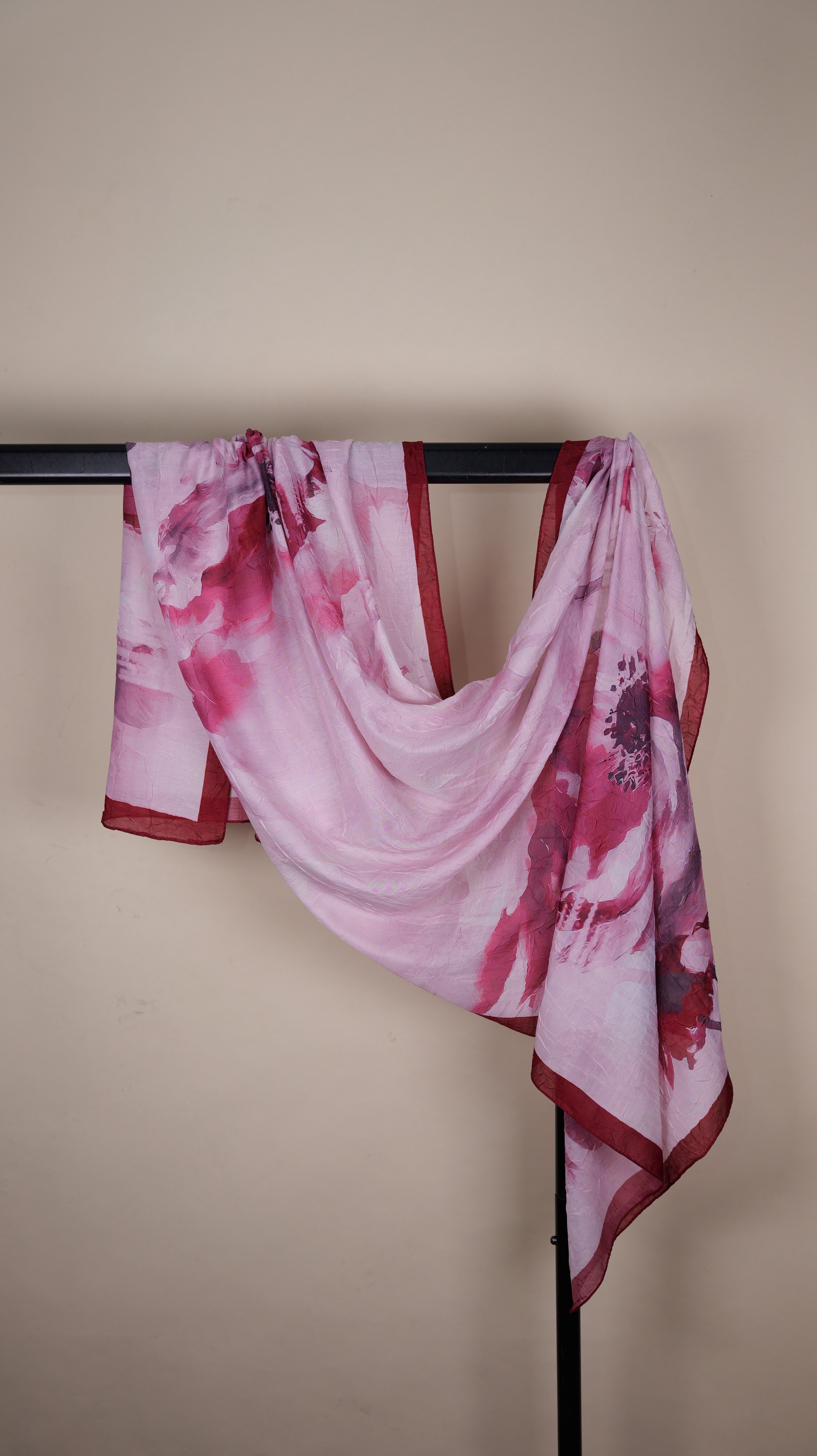 Bamboo Hijab mit Blumenmuster