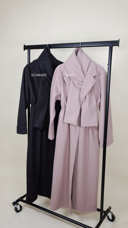 Alara Mantel mit Schal