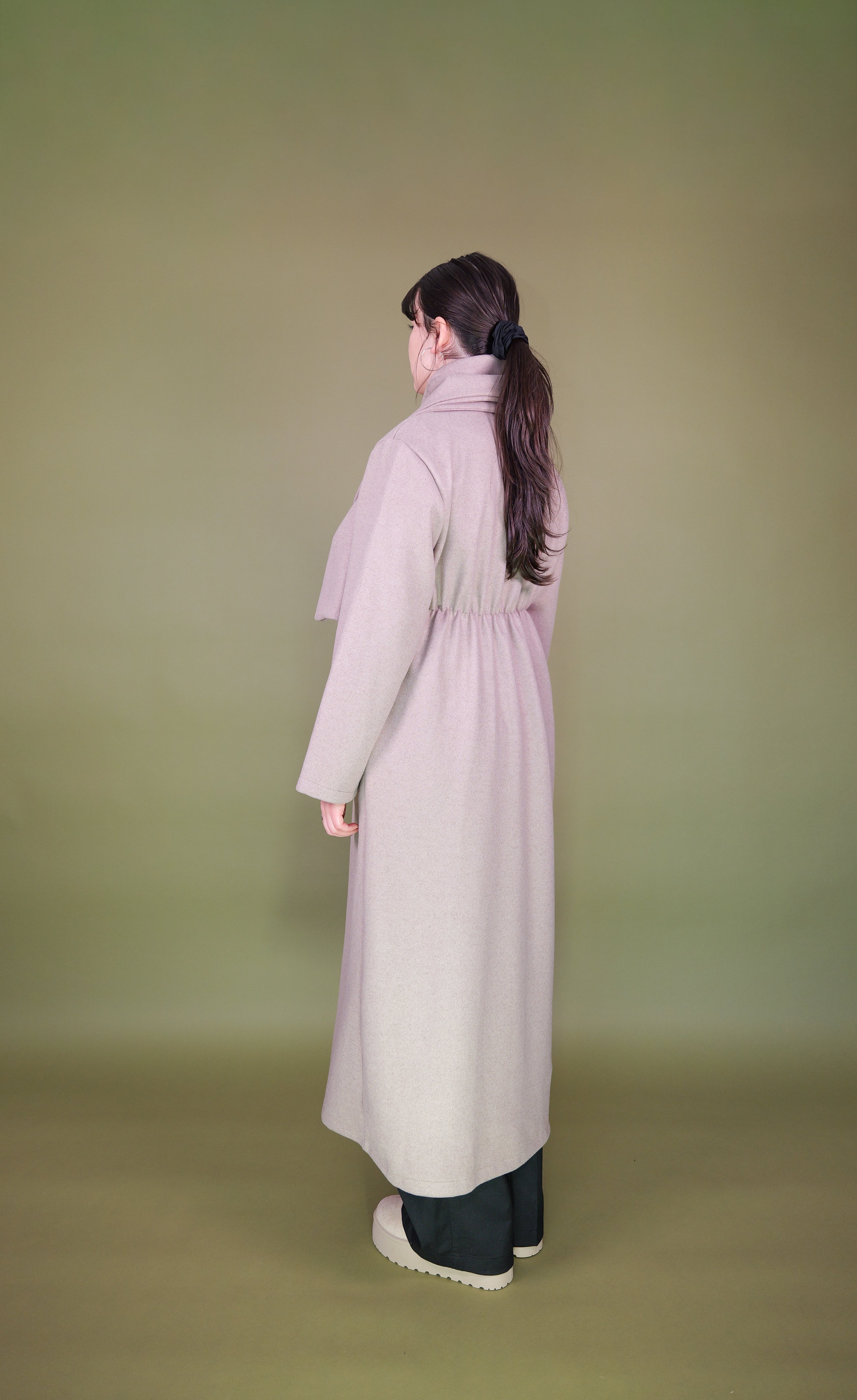 Alara Mantel mit Schal