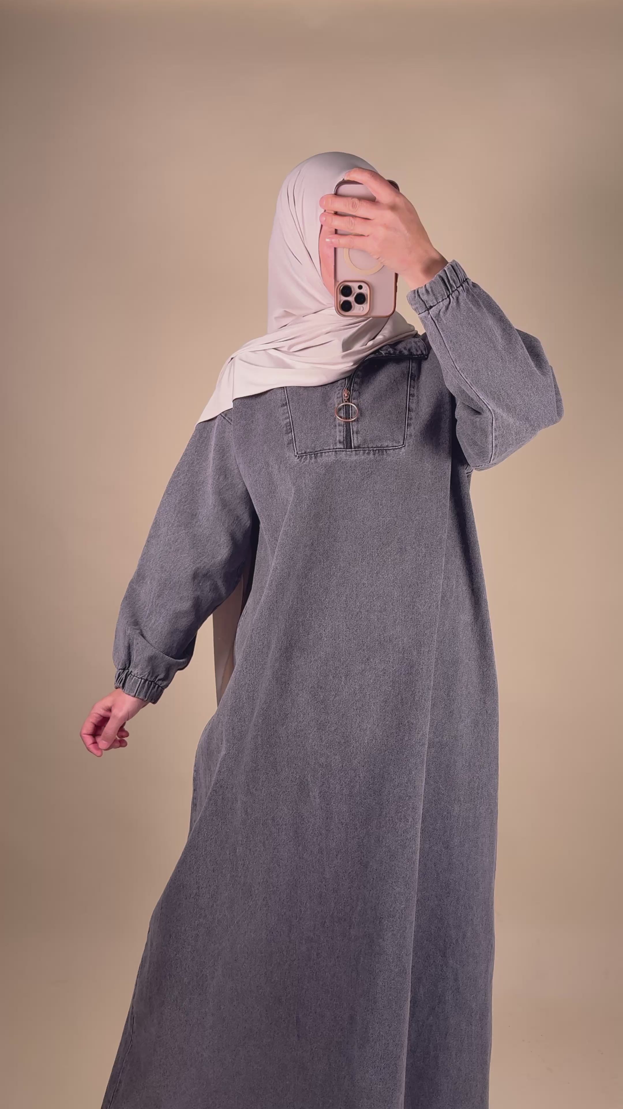 Jeans-Kleid