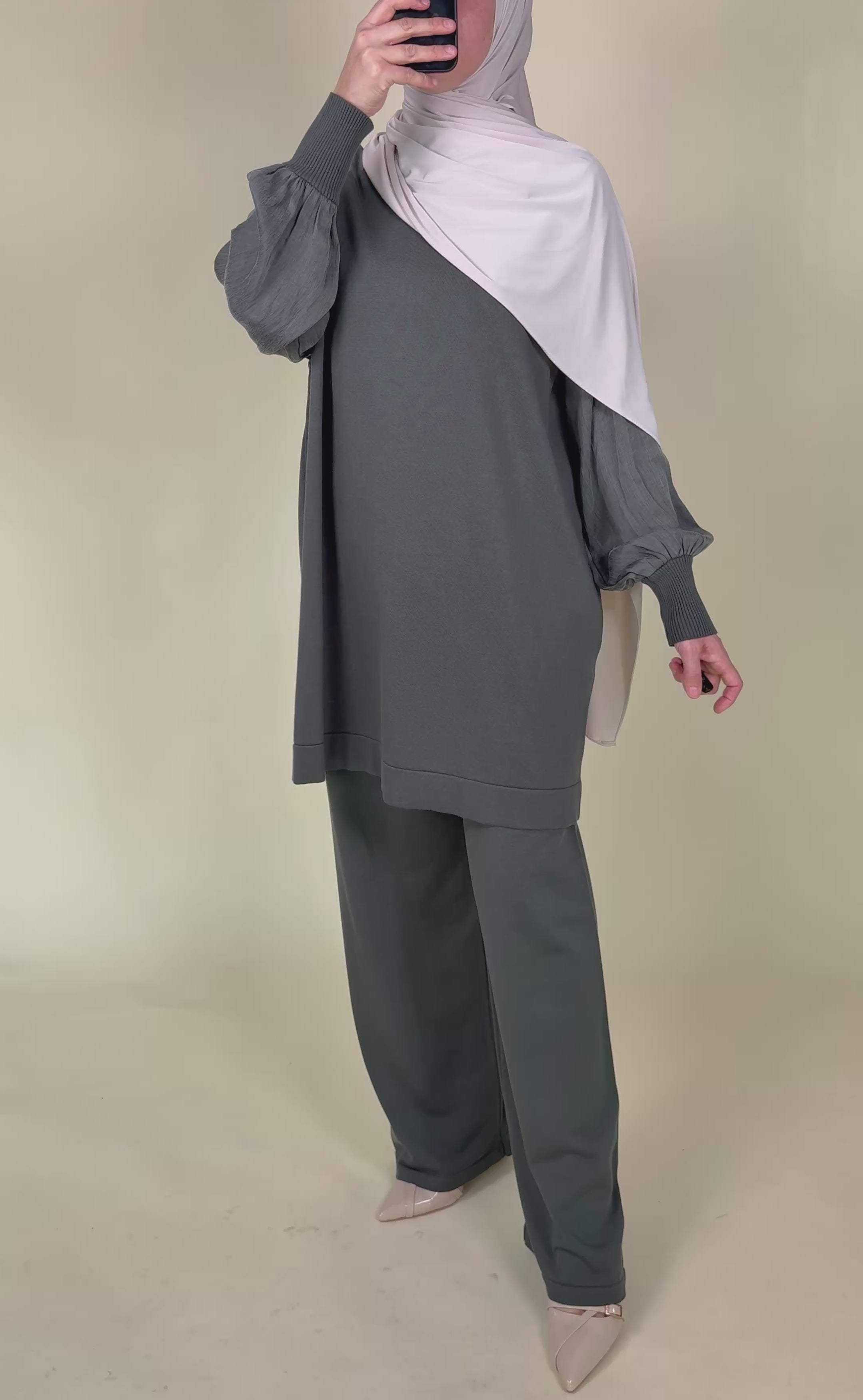 Elin Zweiteiler aus merzerisierter Baumwolle Standard